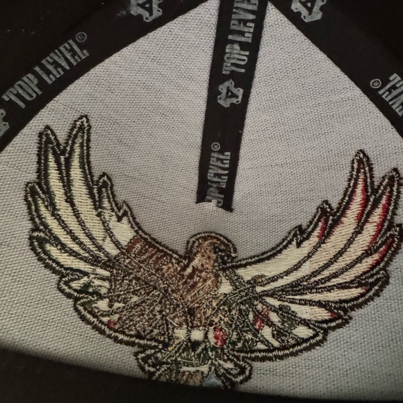 Black eagle multi-coloured Mexican flag snapback hat 100% cotton - Picture 3 of 9